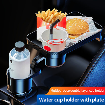 Car Cup Holder Tray – Eat & Drink Comfortably in Your Car
