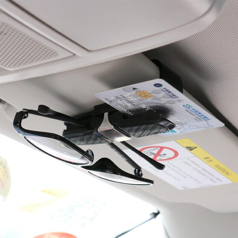 Astra Clip — Car Sun Visor Sunglasses & Card Holder