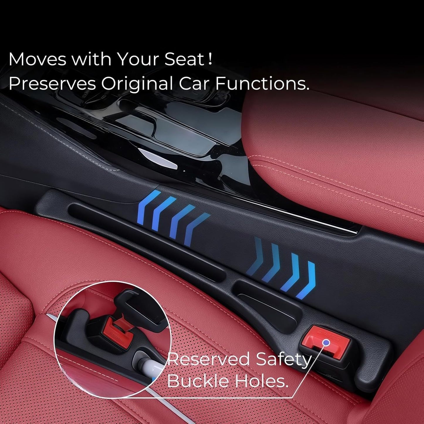 No-Drop Car Seat Gap Filler (2 Pack)